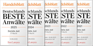 Handelsblatt beste Anwälte 2021-25